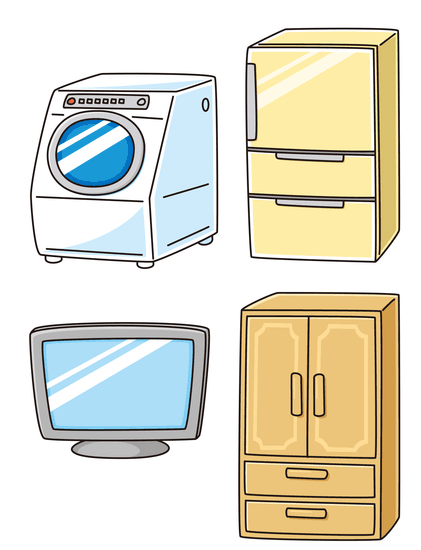 挿絵(色々な家具)