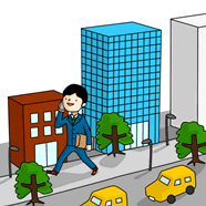 事務スタッフの仕事風景